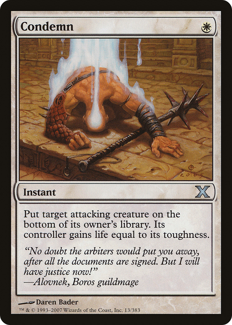 Condemn (10E-013) [Tenth Edition]