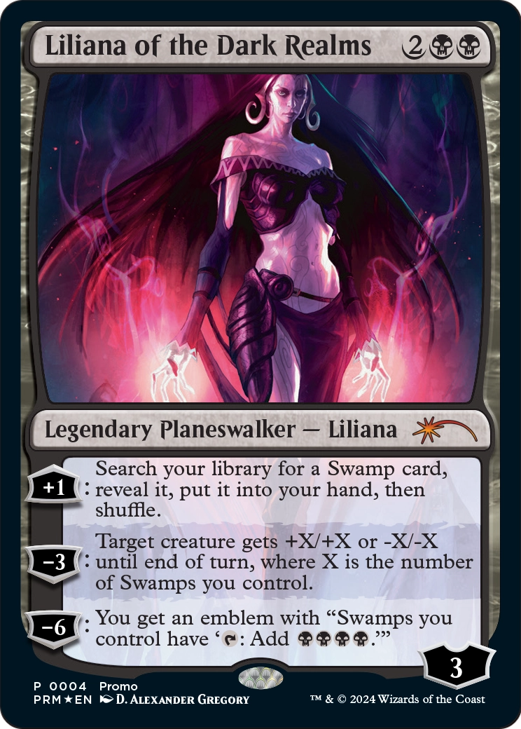 Liliana of the Dark Realms (MEDIA-004) [Media Promos] Foil