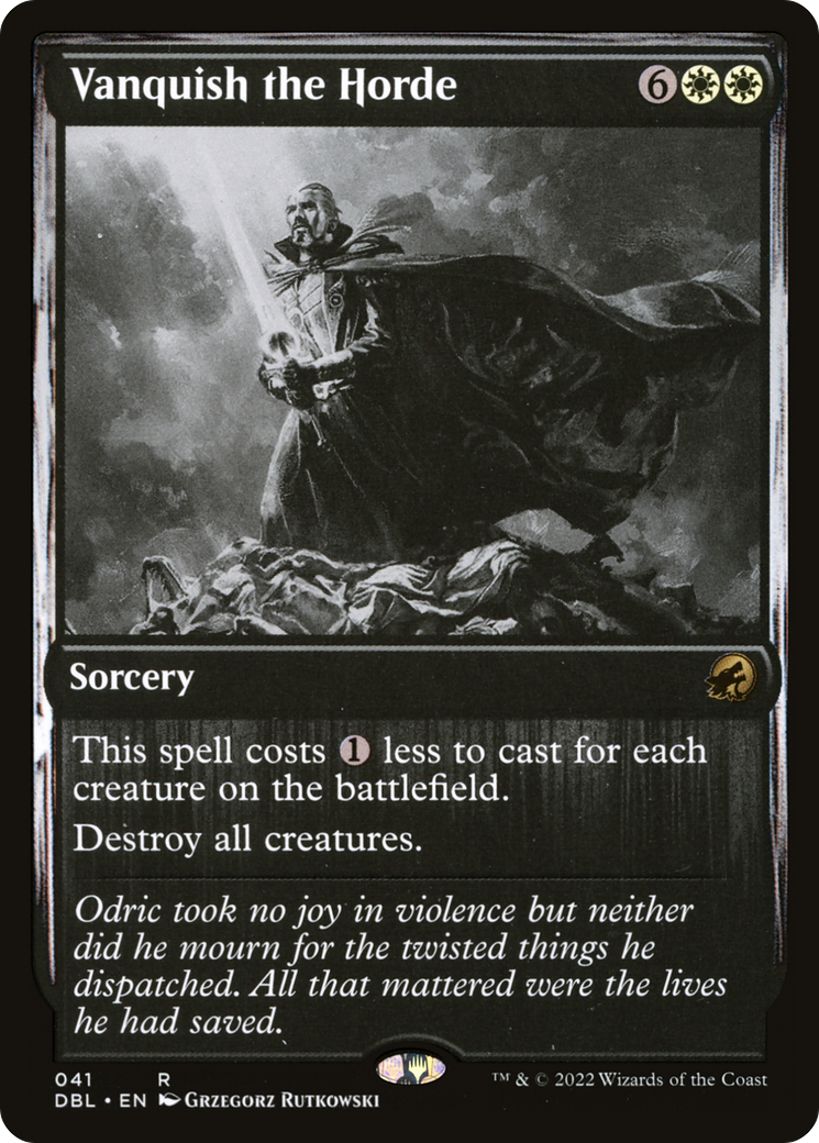 Vanquish the Horde (DBL-041) [Innistrad: Double Feature]