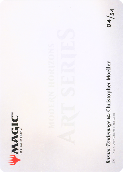 Bazaar Trademage // Bazaar Trademage (AMH1-004) (Borderless) [Modern Horizons Art Series]