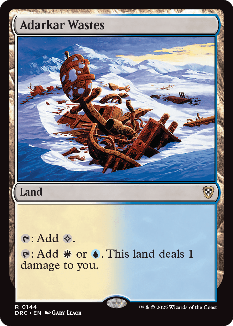 Adarkar Wastes (DRC-144) [Commander: Aetherdrift]