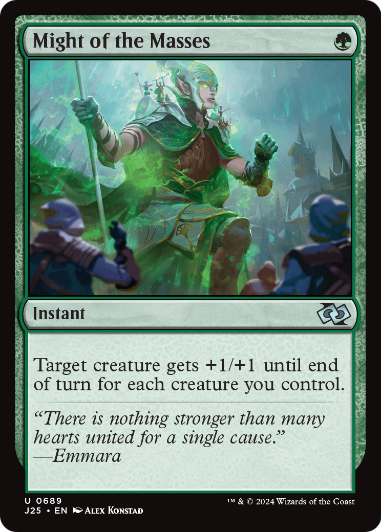 Might of the Masses (J25-689) [Foundations Jumpstart]