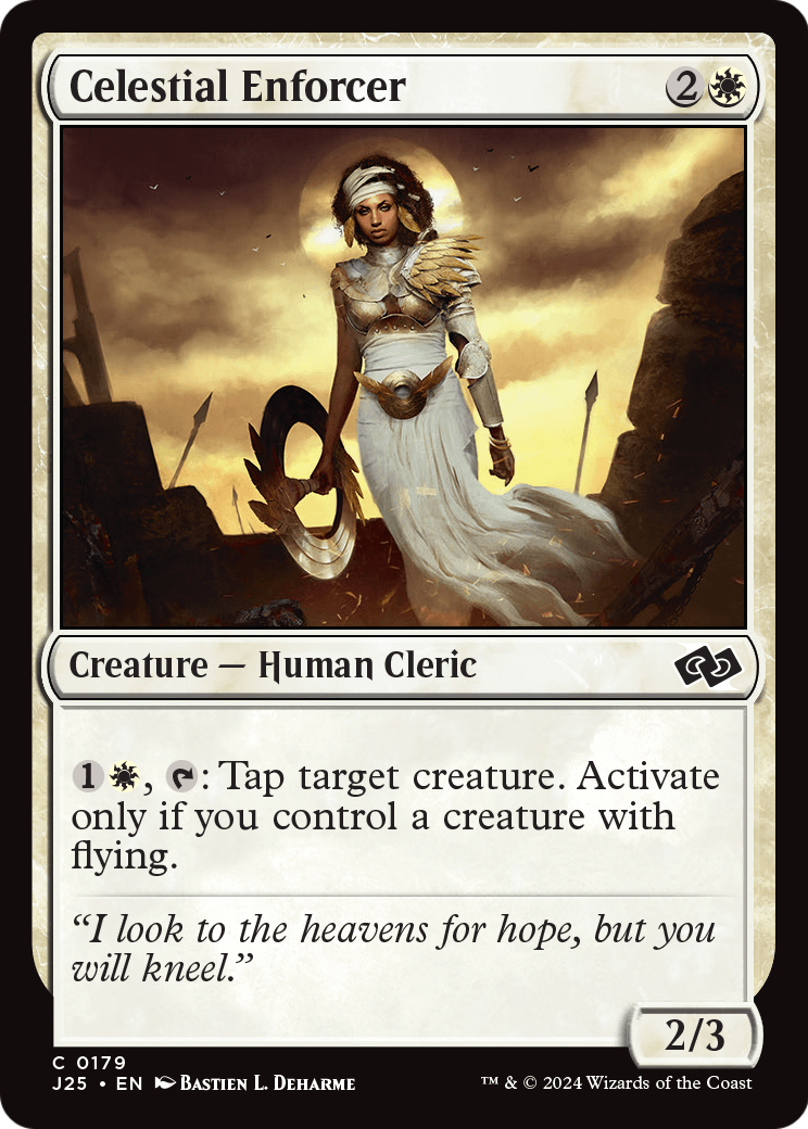 Celestial Enforcer (J25-179) [Foundations Jumpstart]