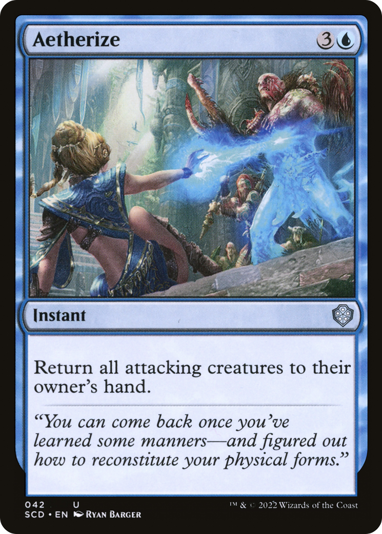 Aetherize (SCD-042) [Starter Commander Decks]