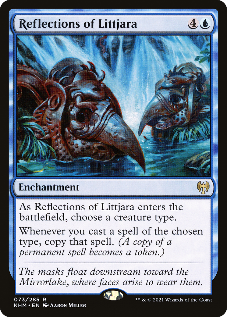 Reflections of Littjara (KHM-073) [Kaldheim] Foil