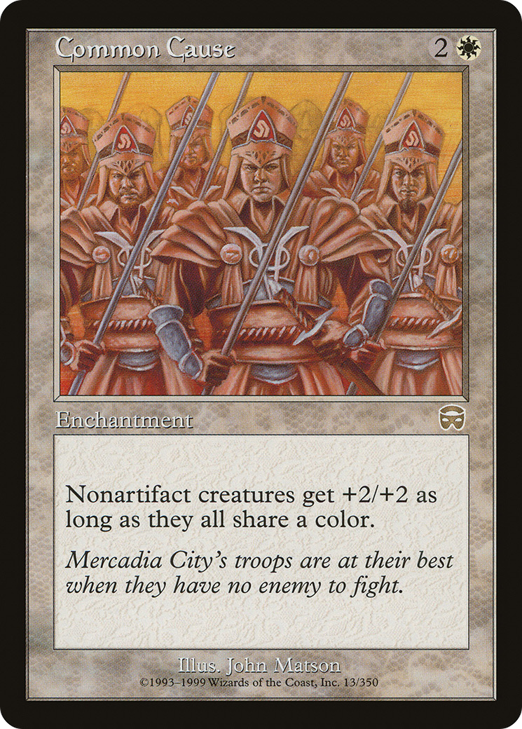 Common Cause (MMQ-013) [Mercadian Masques] Foil