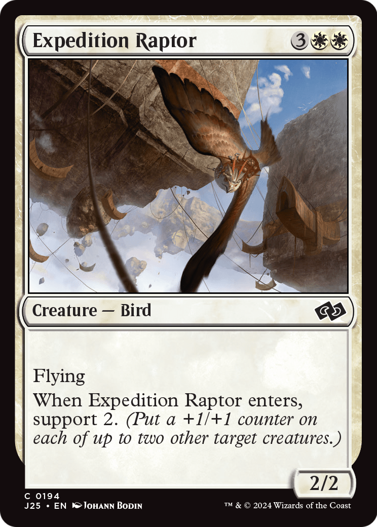 Expedition Raptor (J25-194) [Foundations Jumpstart]
