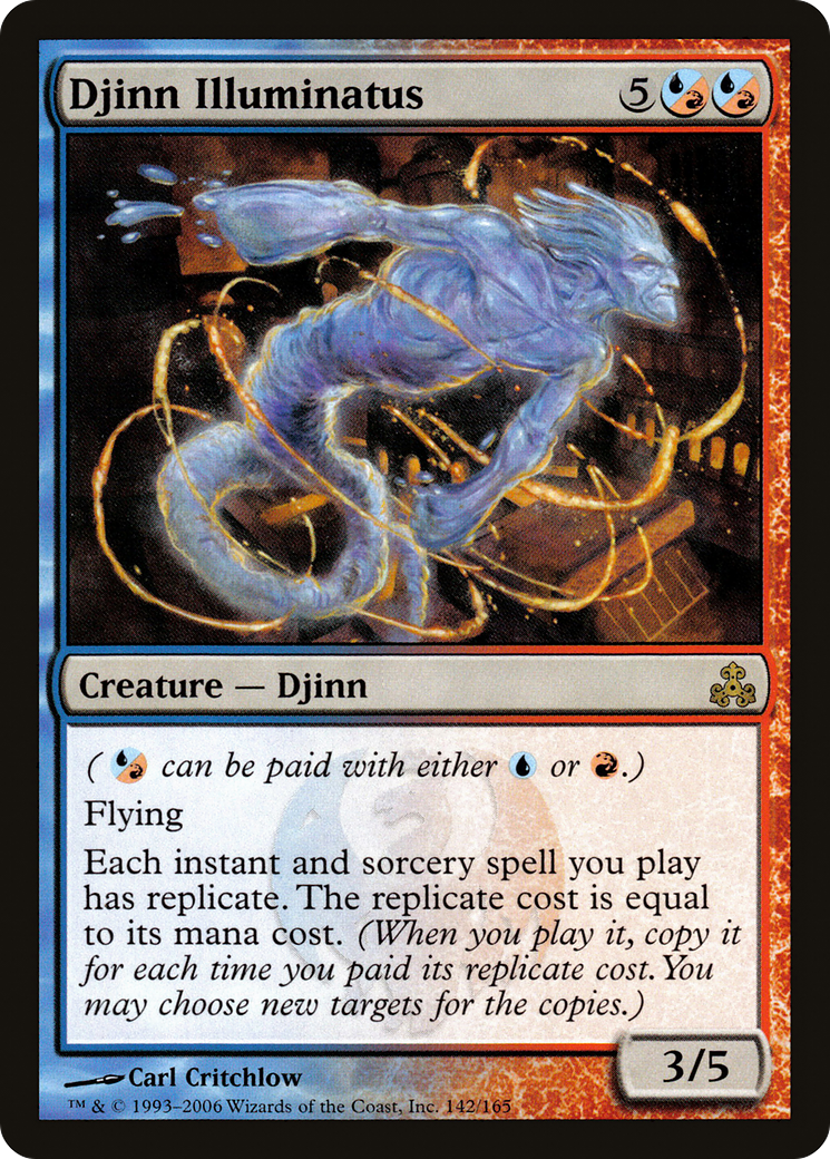 Djinn Illuminatus (GPT-142) [Guildpact] Foil