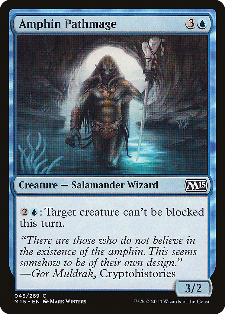 Amphin Pathmage (M15-045) [Magic 2015]