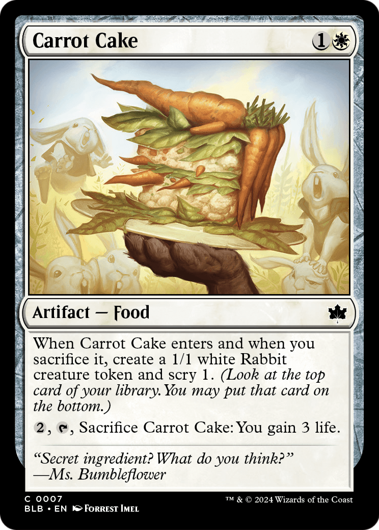 Carrot Cake (BLB-007) [Bloomburrow]