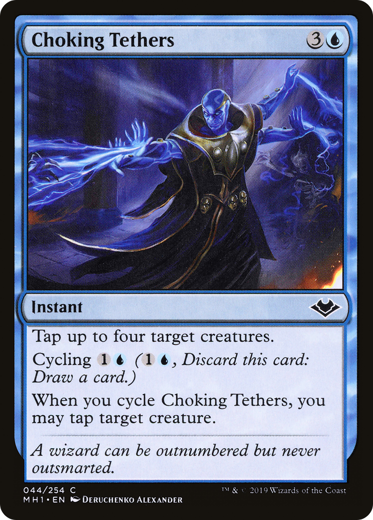 Choking Tethers (MH1-044) [Modern Horizons] Foil