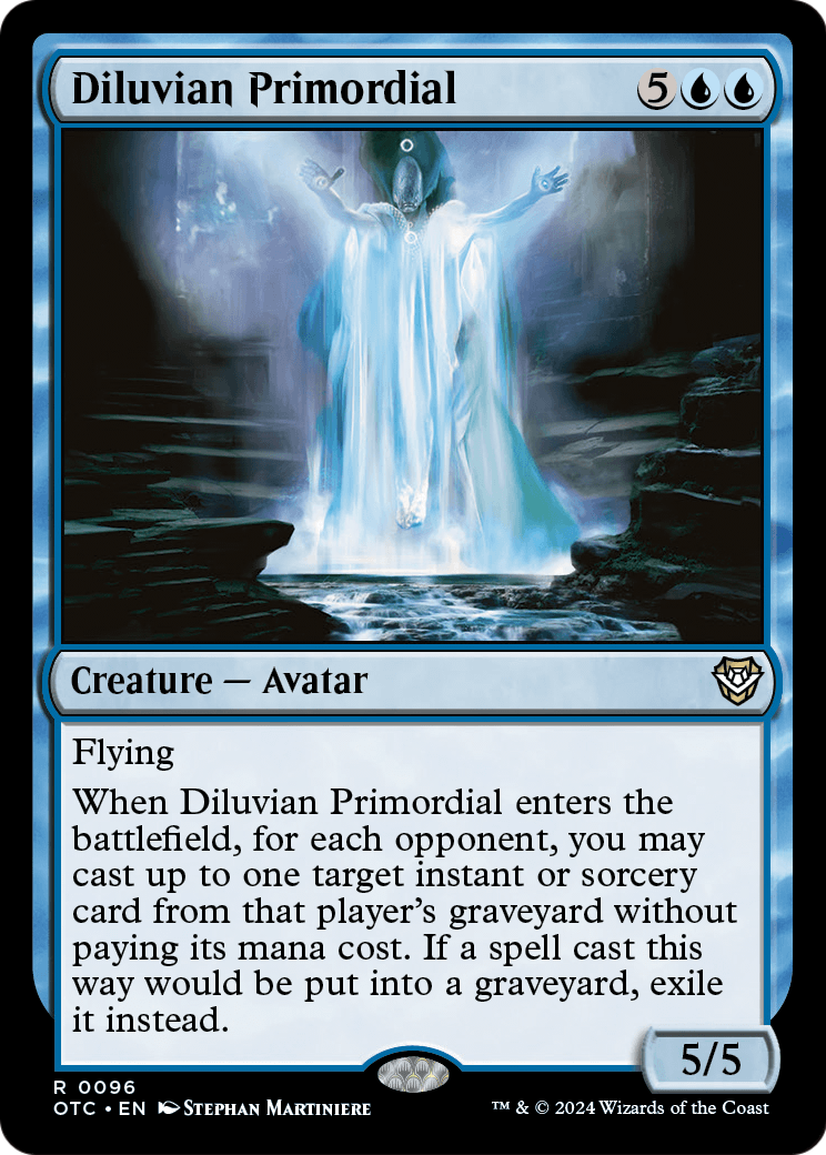 Diluvian Primordial (OTC-096) [Outlaws of Thunder Junction Commander]
