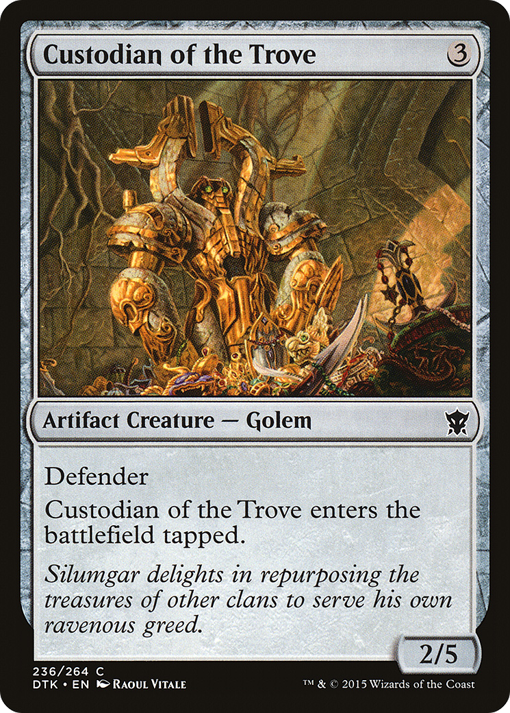 Custodian of the Trove (DTK-236) [Dragons of Tarkir]