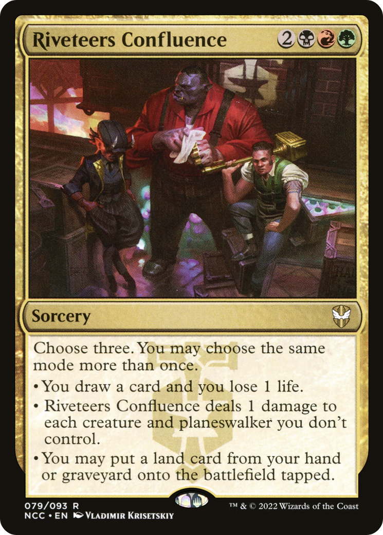 Riveteers Confluence (NCC-079) [New Capenna Commander]
