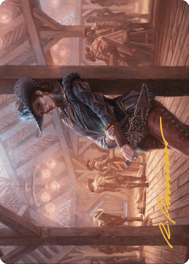Marchesa, Dealer of Death // Marchesa, Dealer of Death (AOTJ-027) (Borderless) [Outlaws of Thunder Junction Art Series] Foil