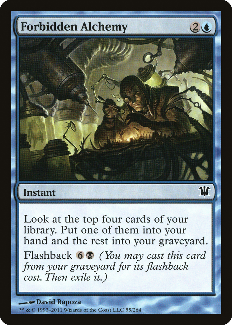 Forbidden Alchemy (ISD-055) [Innistrad] Foil