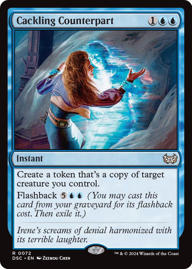Cackling Counterpart (DSC-072) [Duskmourn: House of Horror Commander]