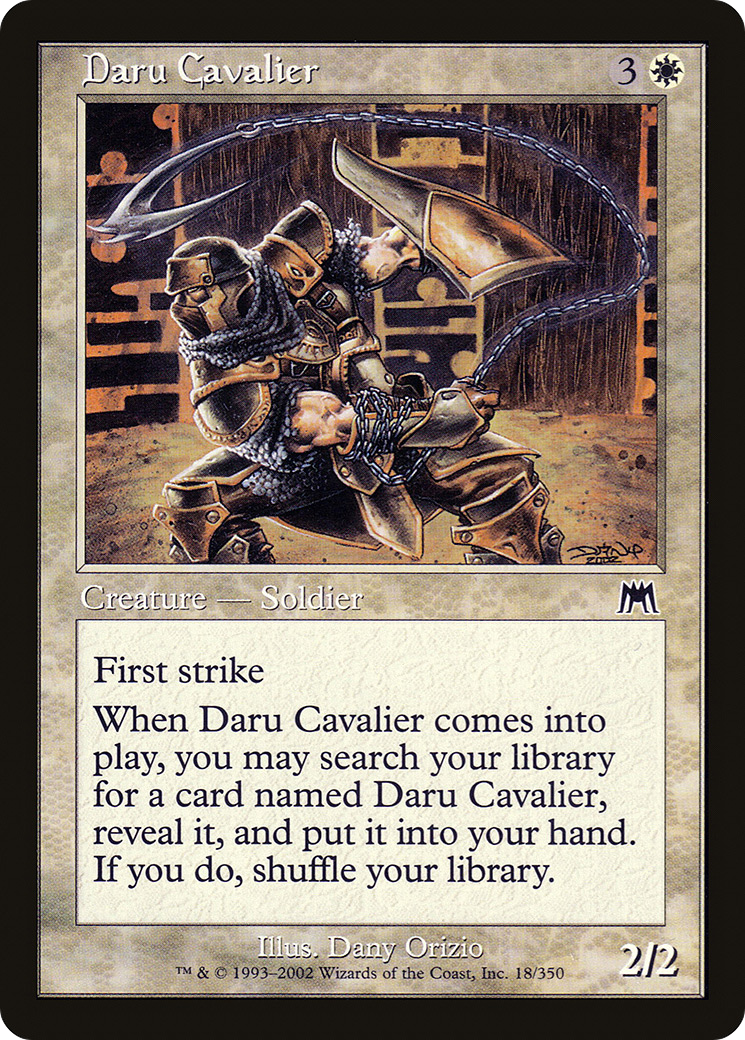 Daru Cavalier (ONS-018) [Onslaught]