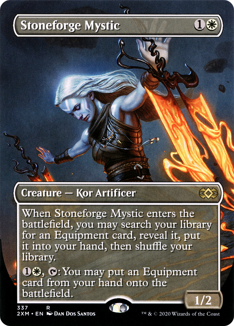 Stoneforge Mystic (Borderless) (2XM-337) [Double Masters] Foil