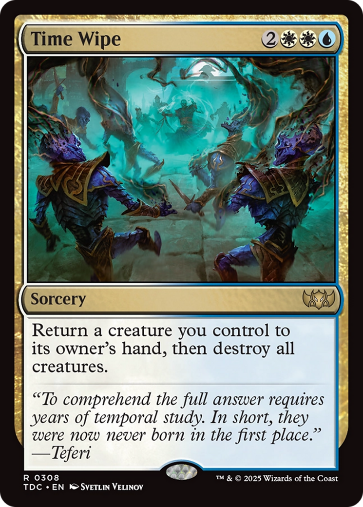Time Wipe (TDC-308) [Commander: Tarkir: Dragonstorm]