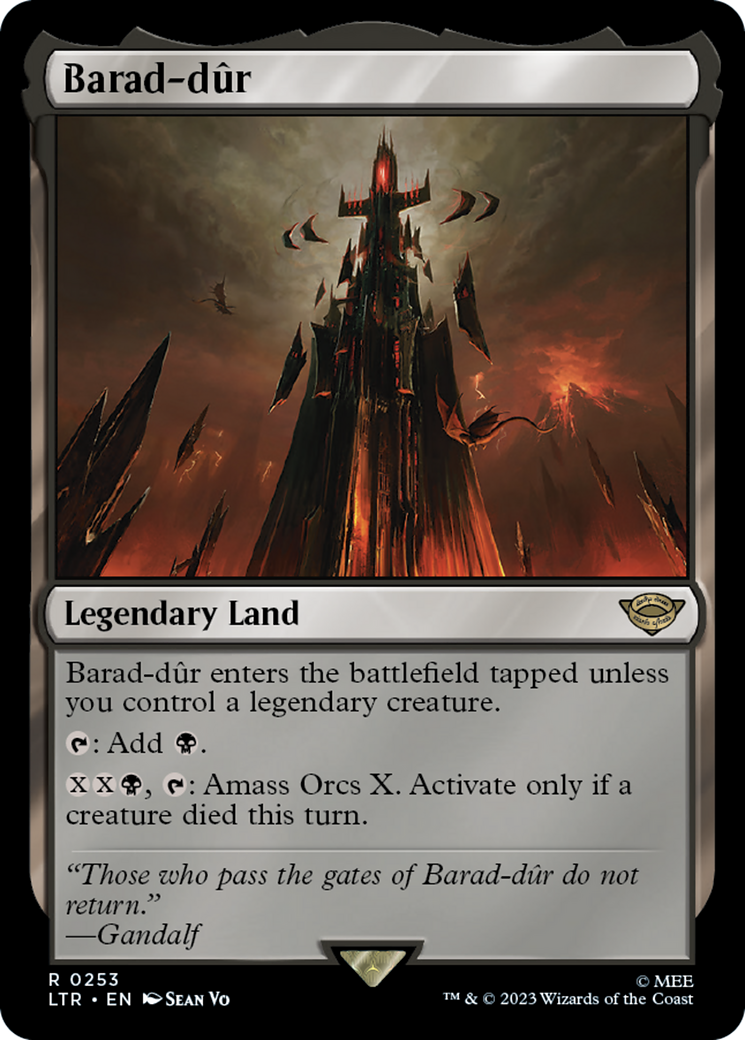 Barad-dur (LTR-253) [The Lord of the Rings: Tales of Middle-earth] Foil