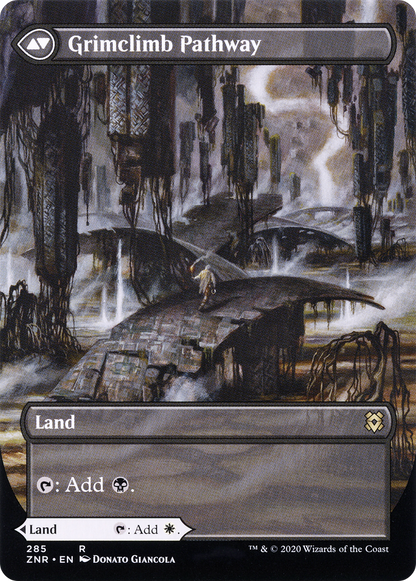 Brightclimb Pathway (Borderless) (ZNR-285) (Showcase) [Zendikar Rising] Foil