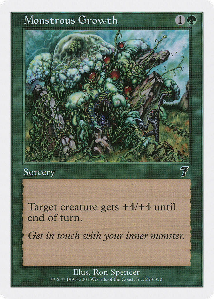 Monstrous Growth (7ED-258) [7th Edition]