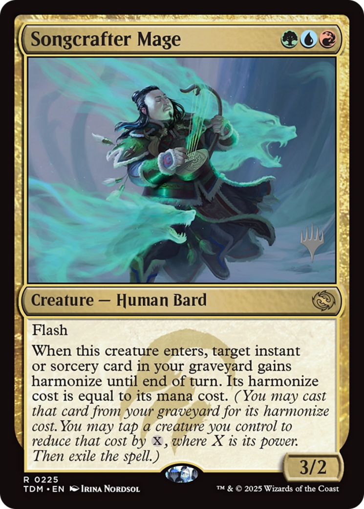 Songcrafter Mage (PPTDM-225) [Promo Pack: Tarkir: Dragonstorm]