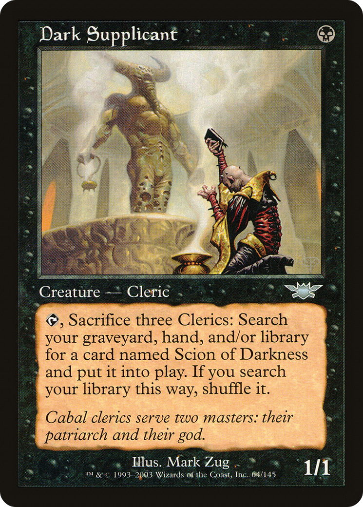 Dark Supplicant (LGN-064) [Legions]