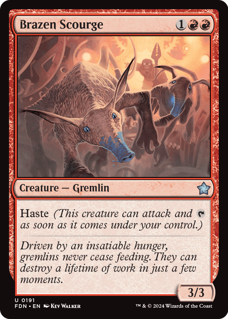 Brazen Scourge (FDN-191) [Foundations]