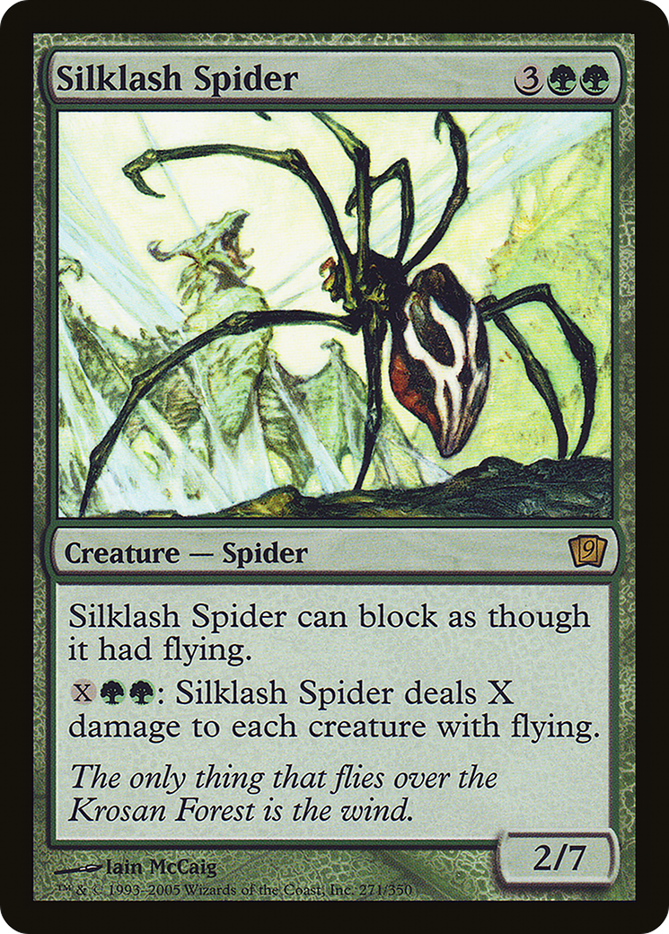 Silklash Spider [9th Edition]