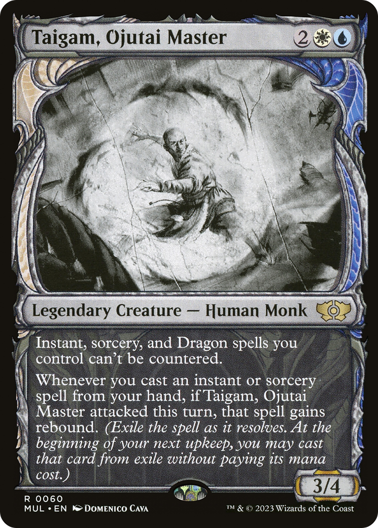 Taigam, Ojutai Master (MUL-060) (Showcase) [Multiverse Legends]