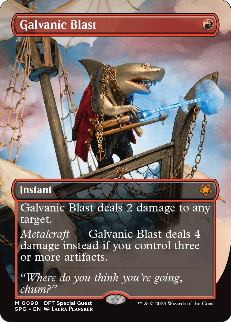 Galvanic Blast (Borderless) (SPG-090) [Special Guests]