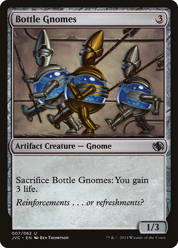 Bottle Gnomes (DD3-007) [Duel Decks Anthology: Jace vs. Chandra]