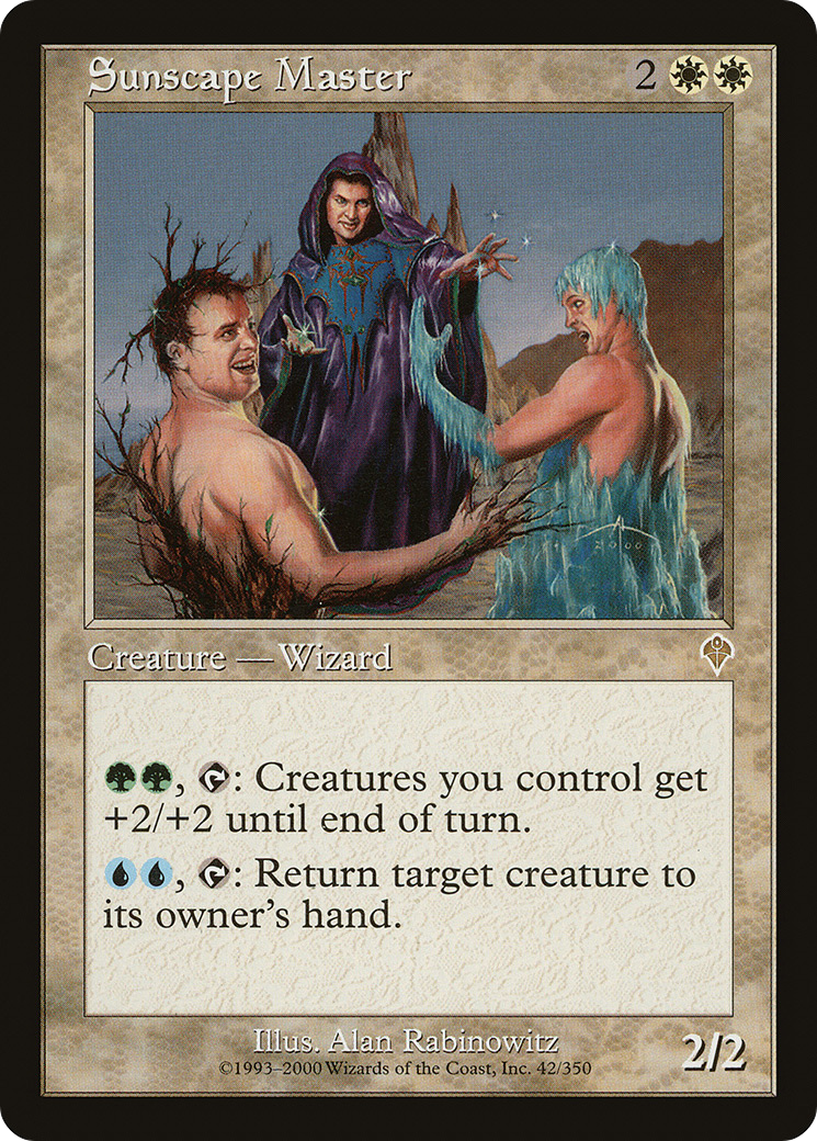 Sunscape Master (INV-042) [Invasion] Foil