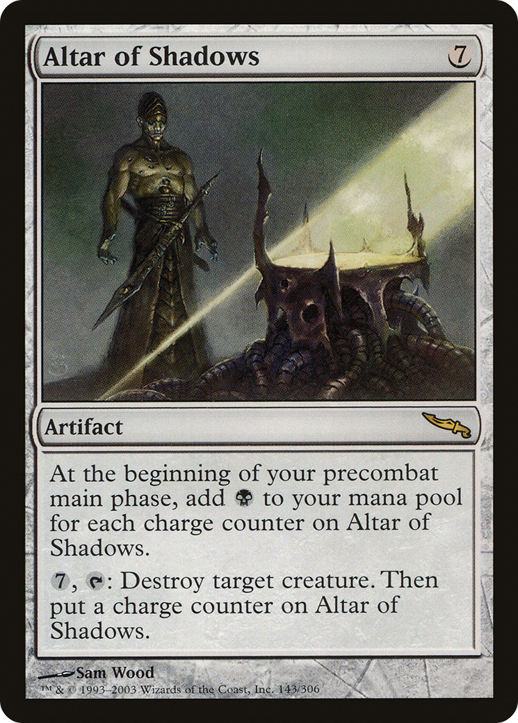 Altar of Shadows (MRD-143) [Mirrodin] Foil