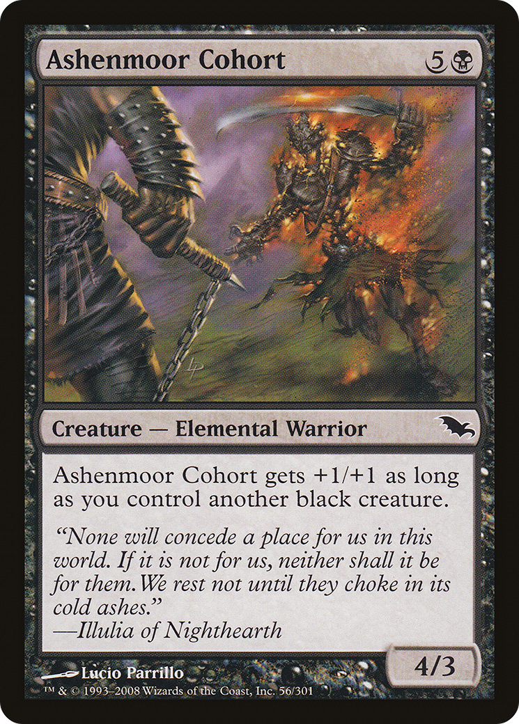 Ashenmoor Cohort (SHM-056) [Shadowmoor]