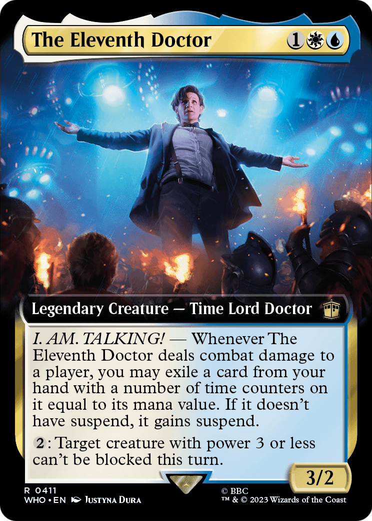 The Eleventh Doctor (Extended Art) (WHO-411) [Doctor Who]
