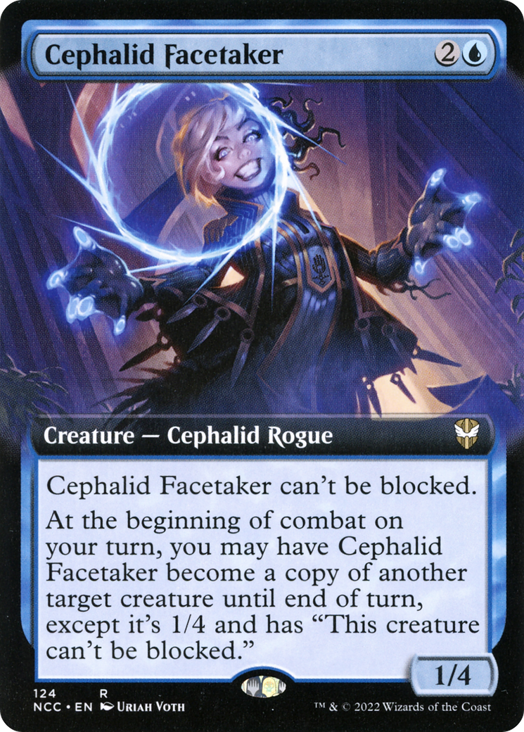 Cephalid Facetaker (Extended Art) (NCC-124) [New Capenna Commander]