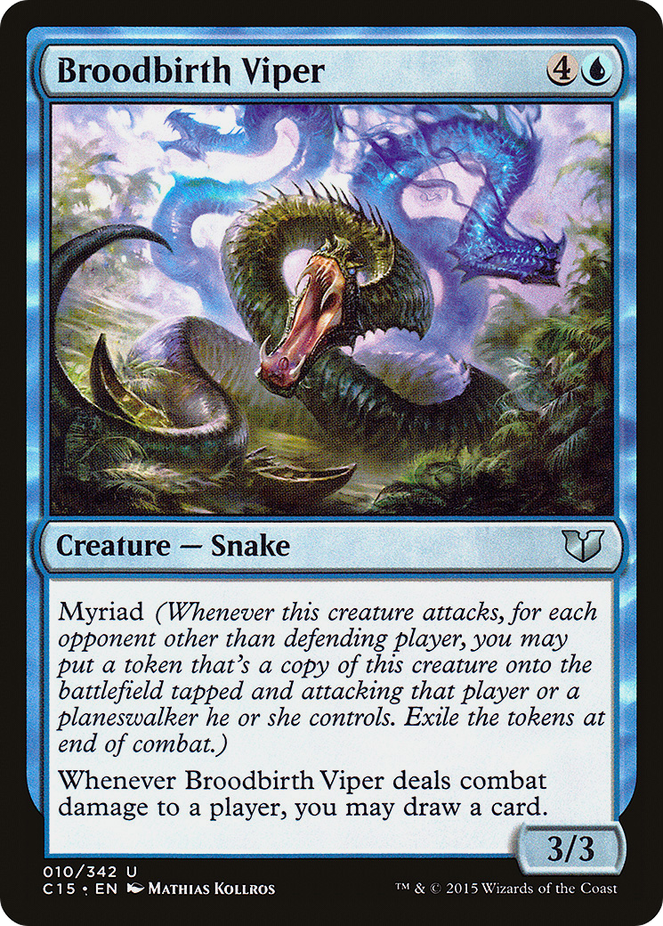 Broodbirth Viper (C15-010) [Commander 2015]