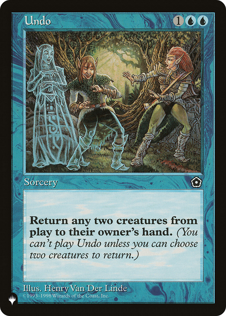 Undo (LIST-P02-59) [The List]