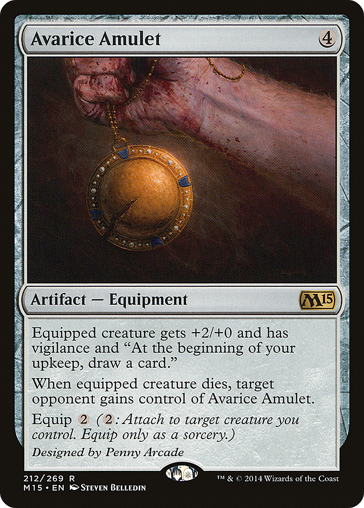 Avarice Amulet (M15-212) [Magic 2015] Foil