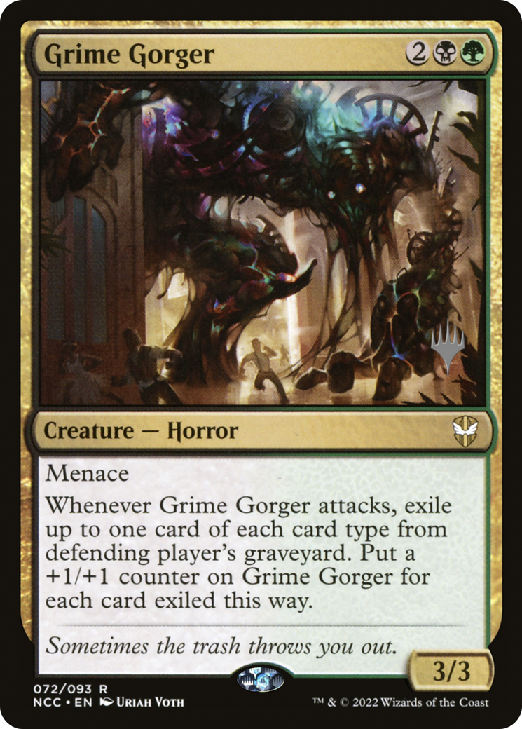 Grime Gorger (PPSNC-072) [Promo Pack: New Capenna Commander Promos] Foil