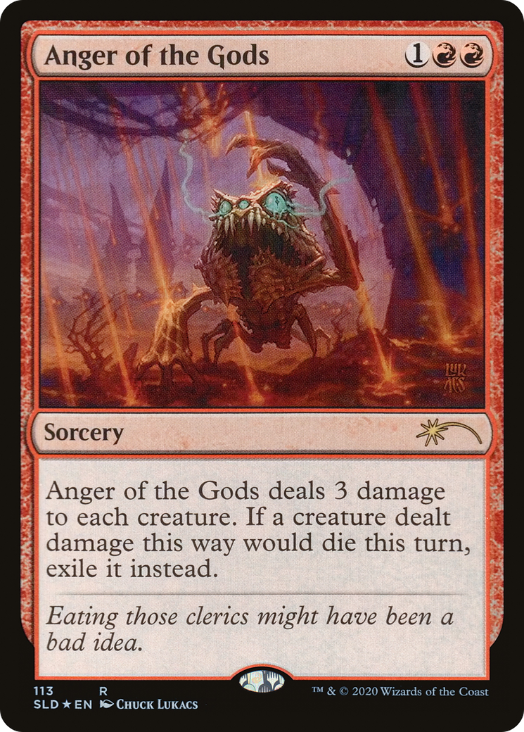 Anger of the Gods (SLD-113) [Secret Lair Drop] Foil