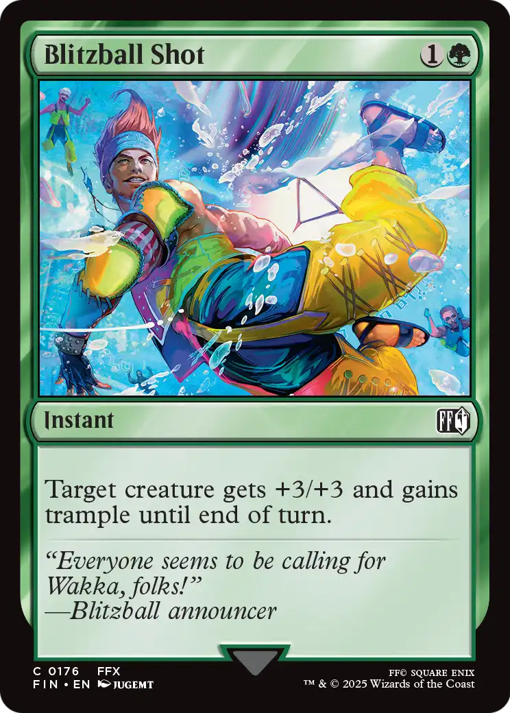 Blitzball Shot (FIN-176) [FINAL FANTASY] Foil