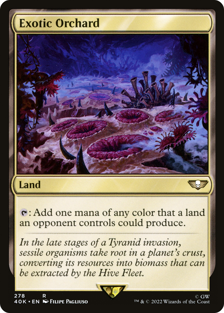 Exotic Orchard (40K-278) [Warhammer 40,000 Commander]