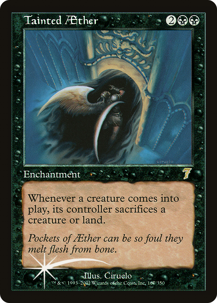 Tainted Aether (7ED-167★) [7th Edition] Foil