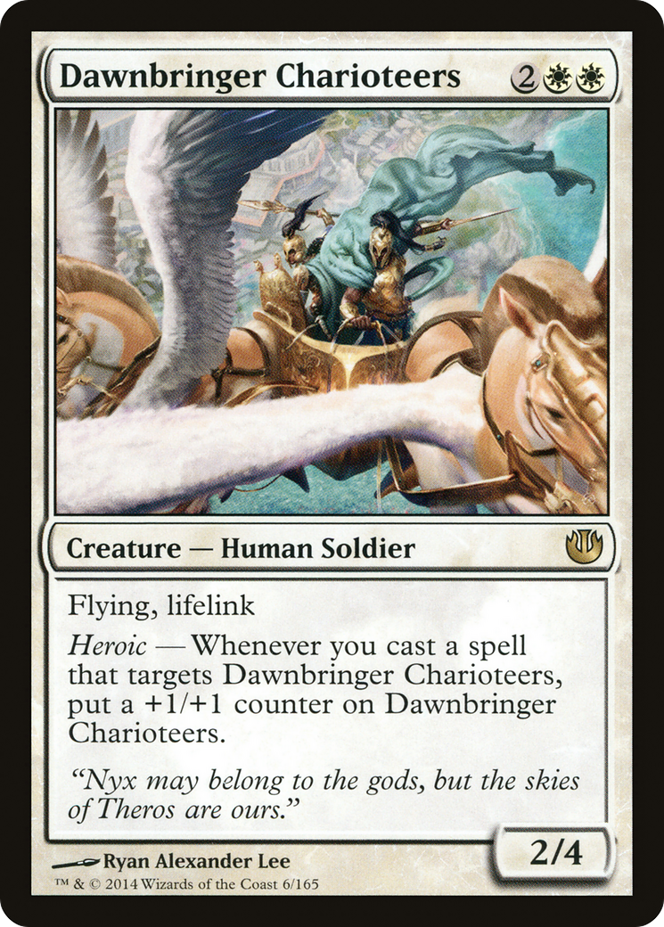 Dawnbringer Charioteers (JOU-006) [Journey into Nyx] Foil