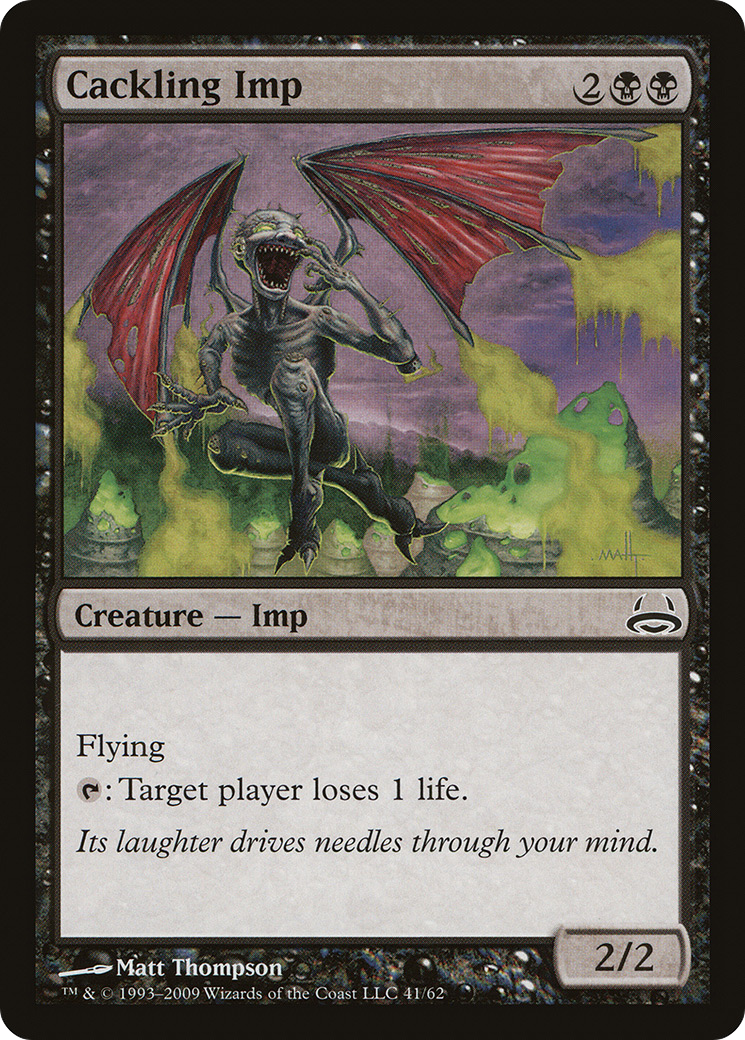 Cackling Imp (DDC-041) [Duel Decks: Divine vs. Demonic]
