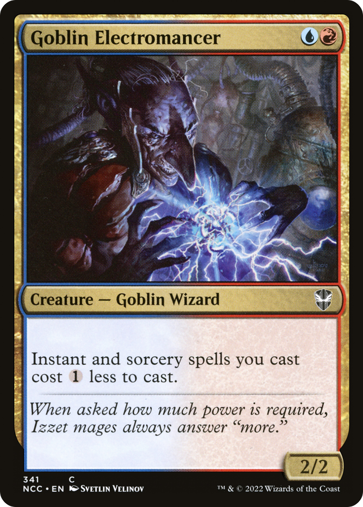 Goblin Electromancer (NCC-341) [New Capenna Commander]